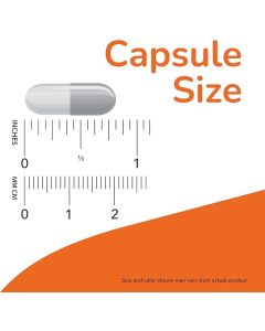 Cognitive wellness veggie capsules bottle on white background
